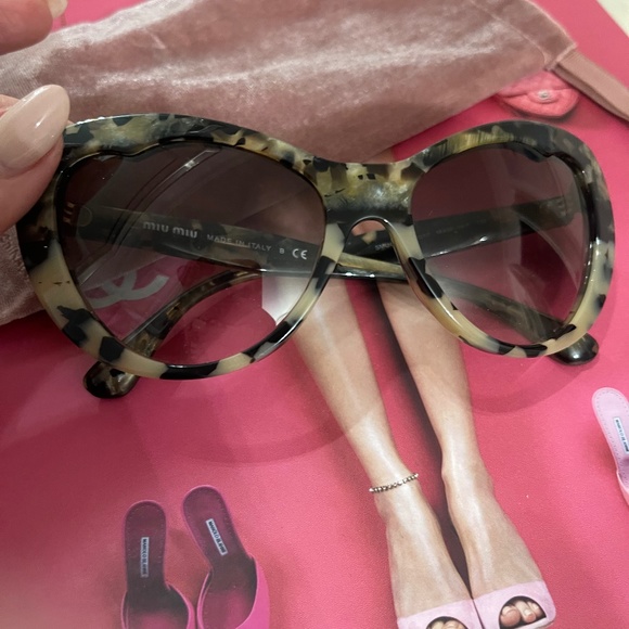 Miu Miu Cat Eye Sunglasses - Picture 1 of 5